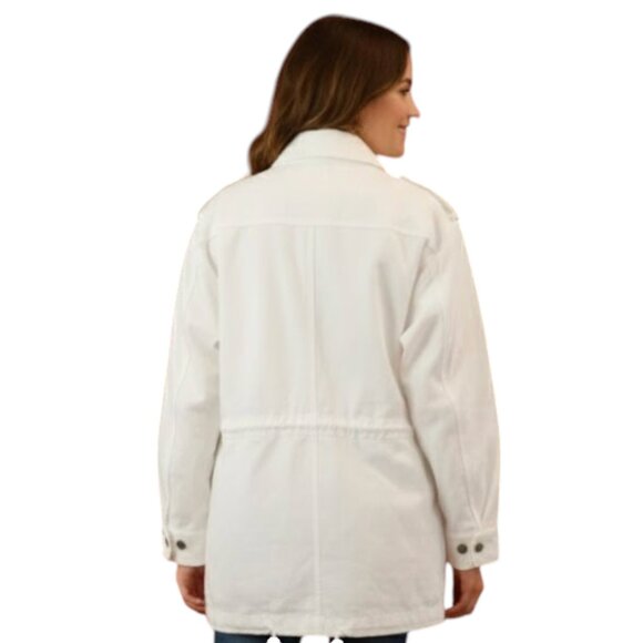 PIA RUCCI Vintage 80's Denim Safari 2-in-1 Jacket / Vest - Picture 2 of 8